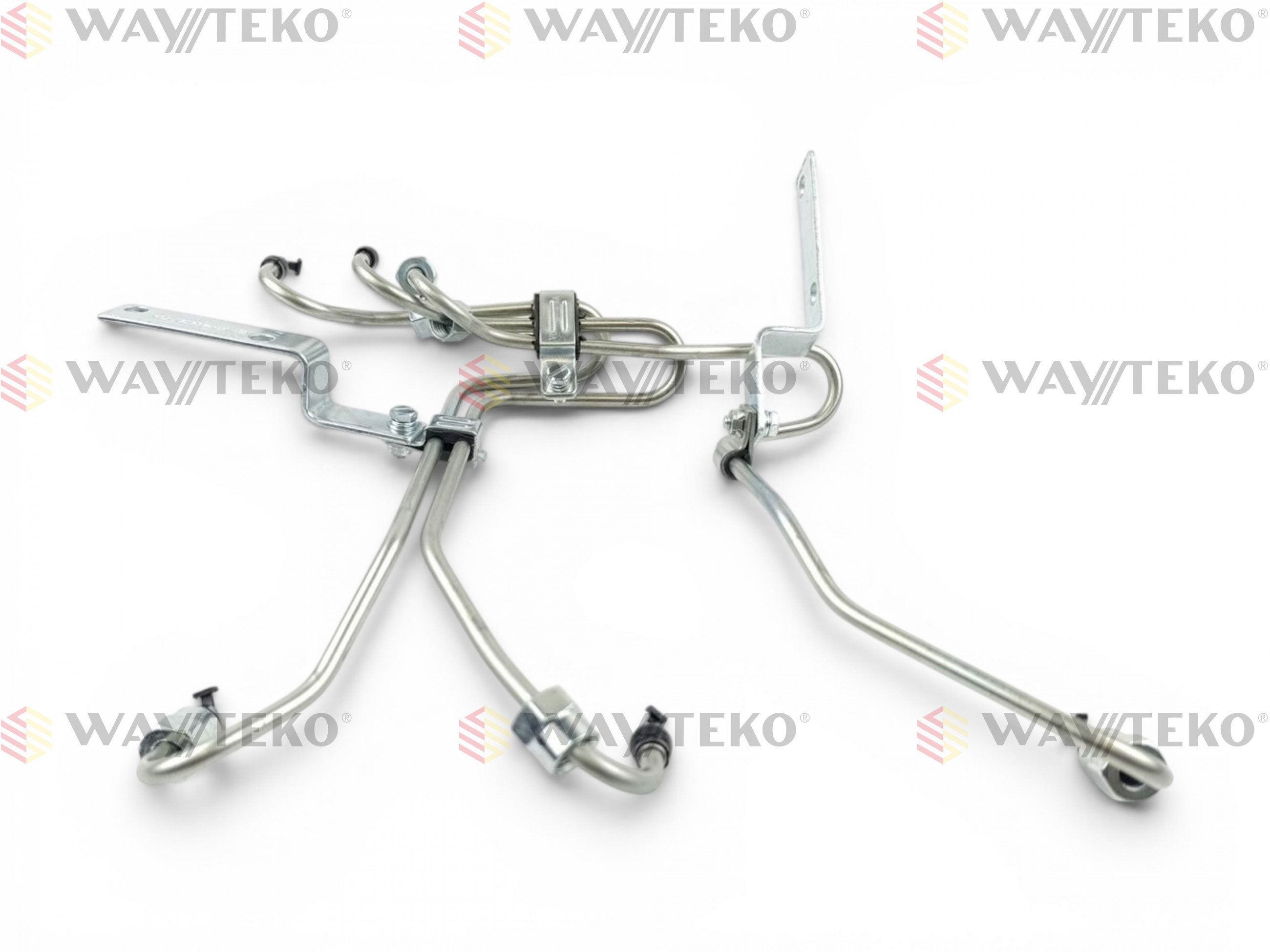Трубки топливные ТНВД Евро2 (комплект 6 шт.) качество WAYTEKO PREMIUM