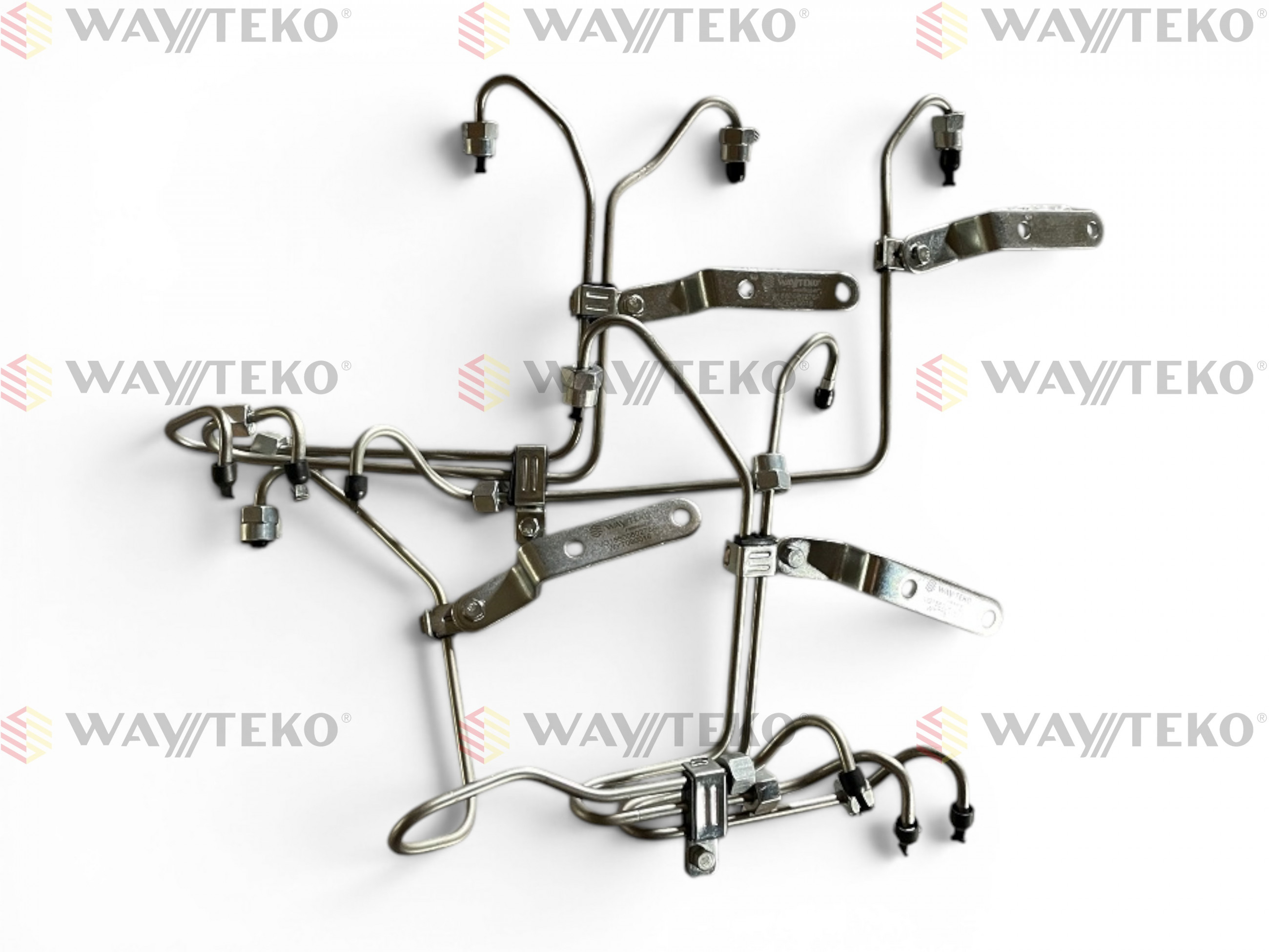 Трубки топливные ТНВД Евро2 (комплект 6 шт.) качество WAYTEKO PREMIUM