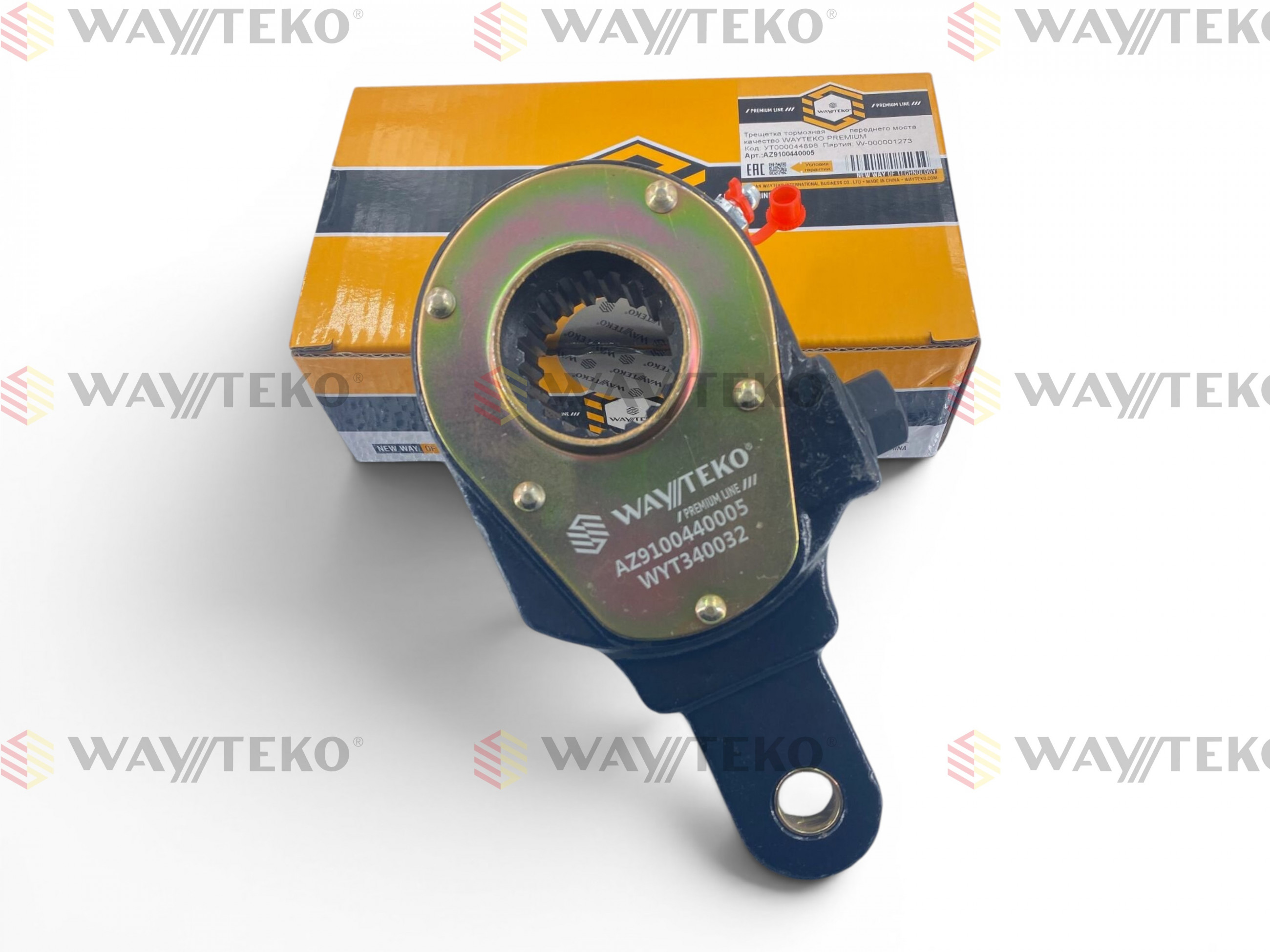 Трещетка тормозная переднего моста Z=19 качество WAYTEKO PREMIUM