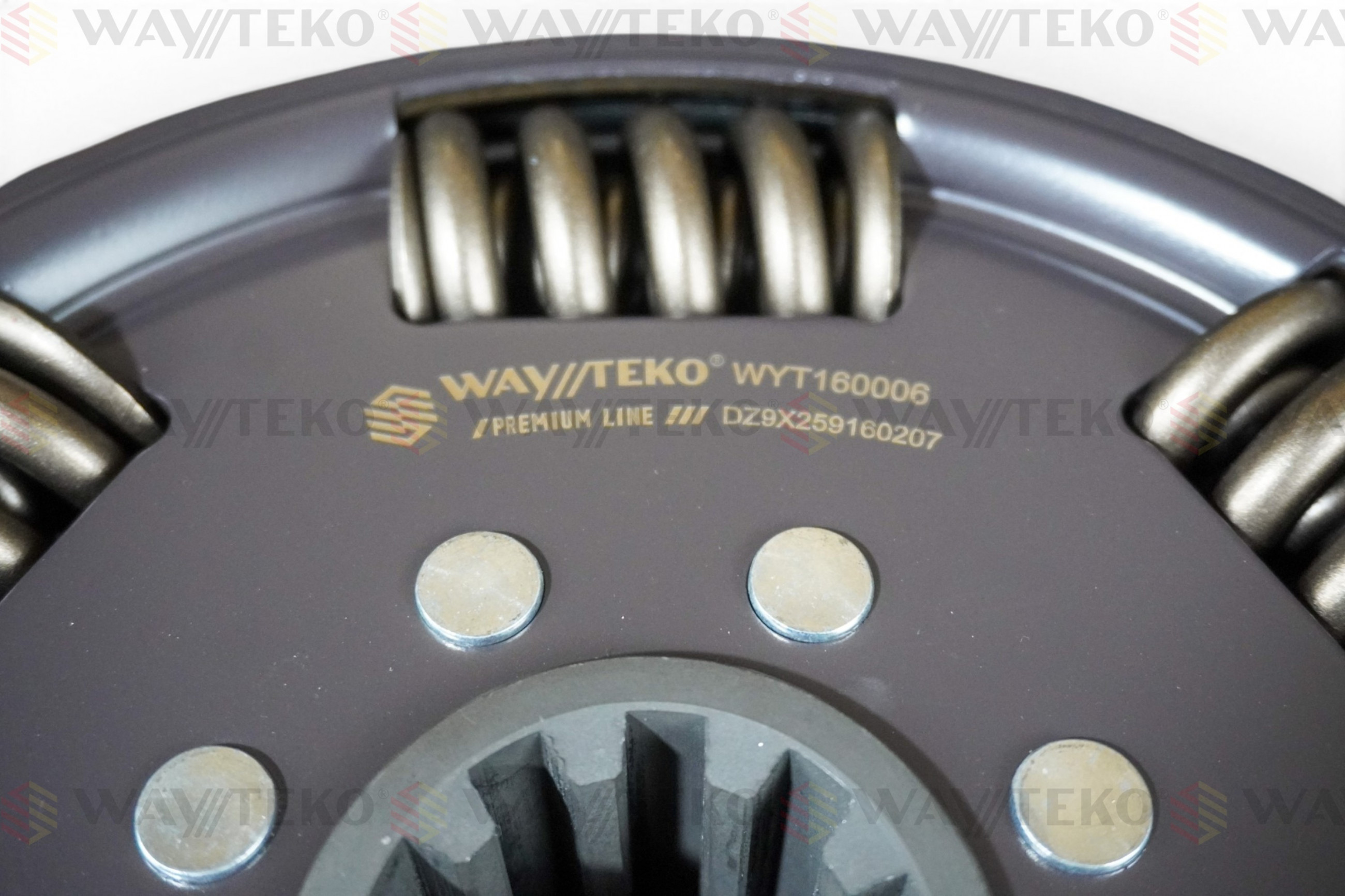 Диск сцепления D=430 втулка d=52.5, z=10 WP13 X3000 WAYTEKO PREMIUM