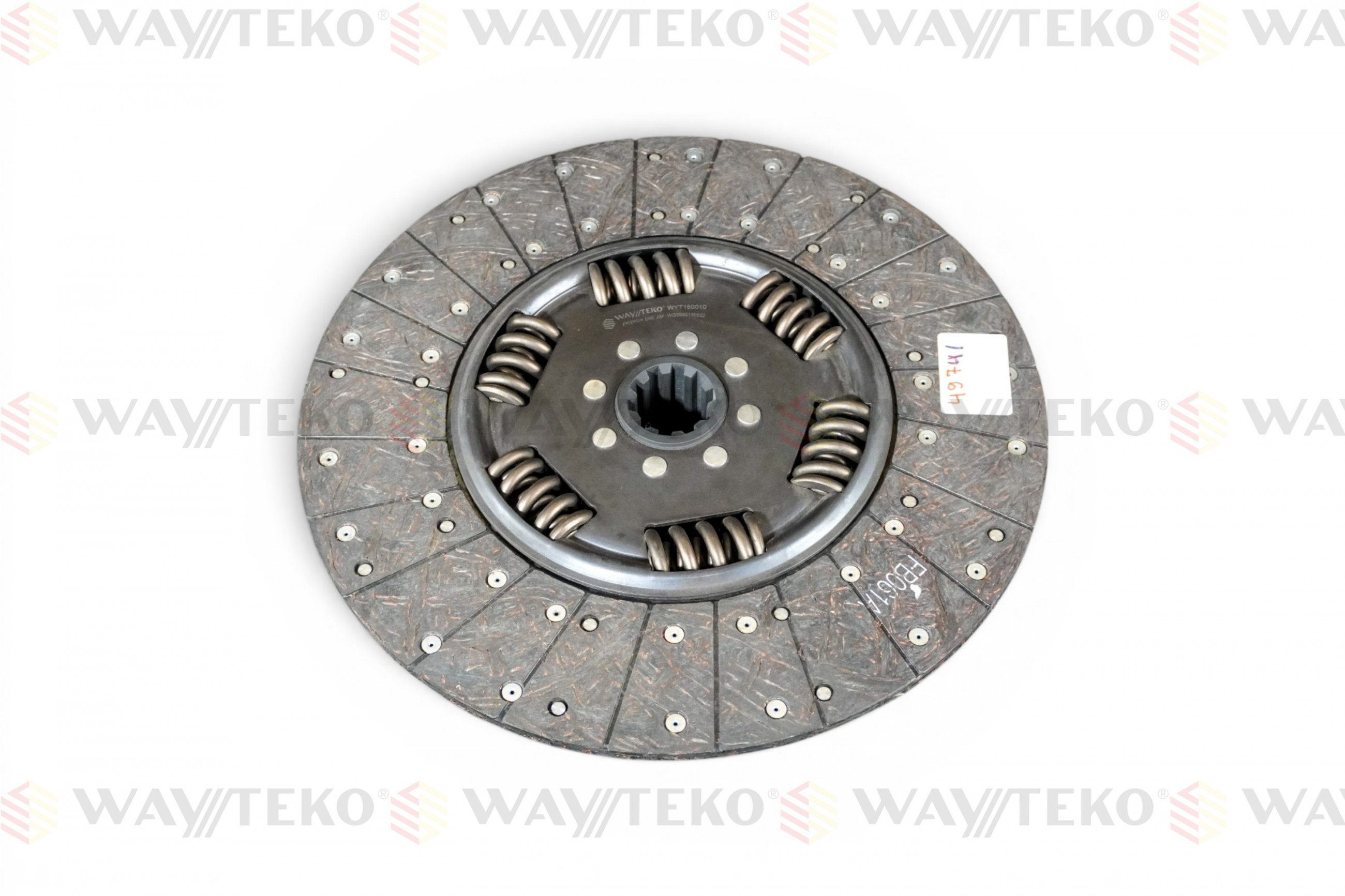 Диск сцепления D=430 втулка d=50,8 z=10 КПП ZF SITRAK T5G WAYTEKO PREMIUM