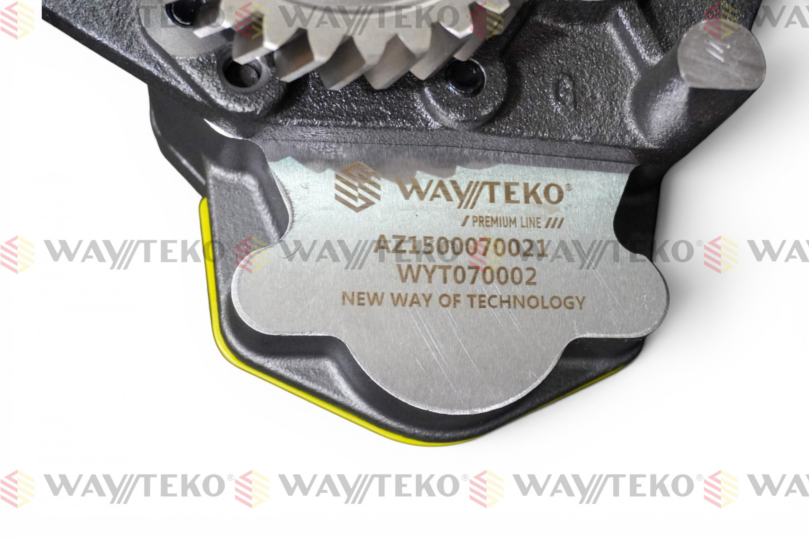 Насос масляный WD615 качество WAYTEKO PREMIUM