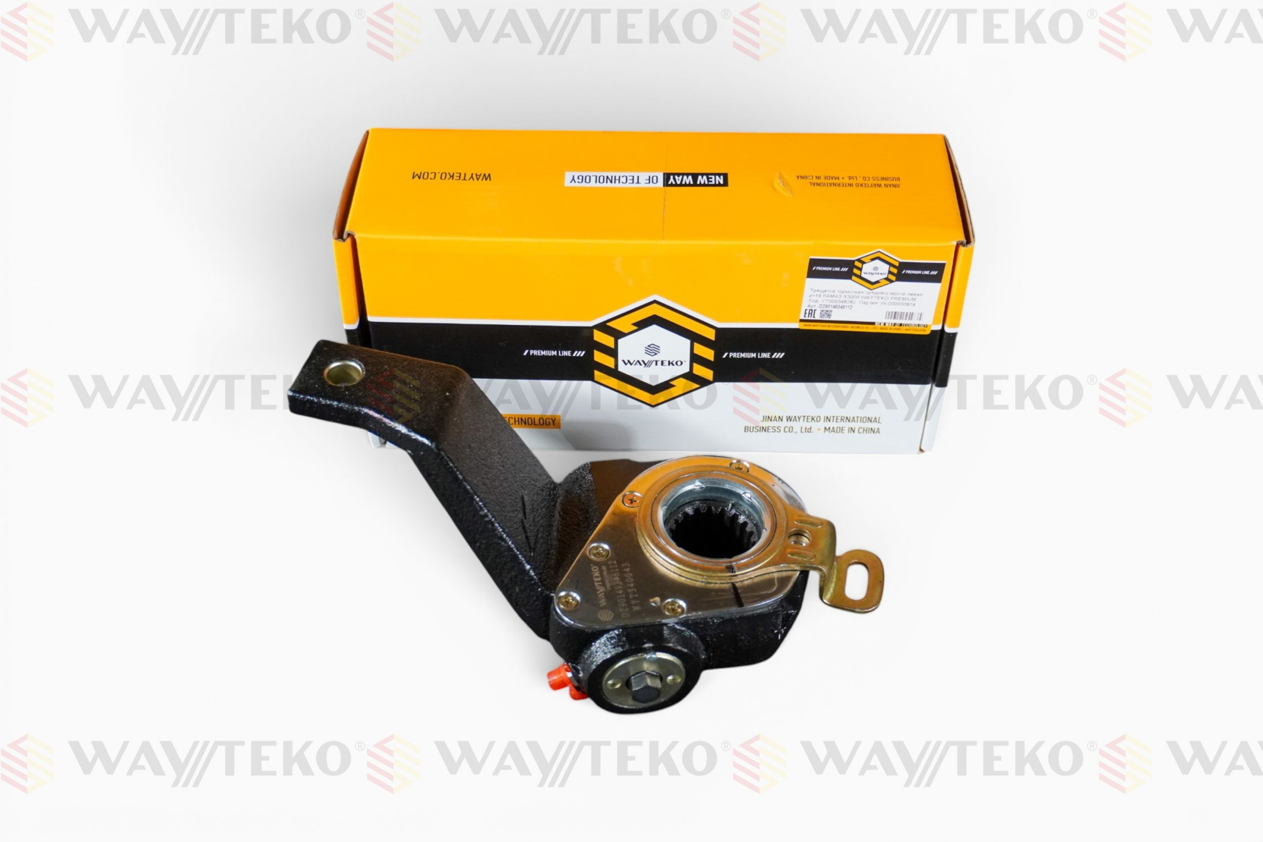 Трещетка тормозная среднего моста левая z=19 X3000 WAYTEKO PREMIUM