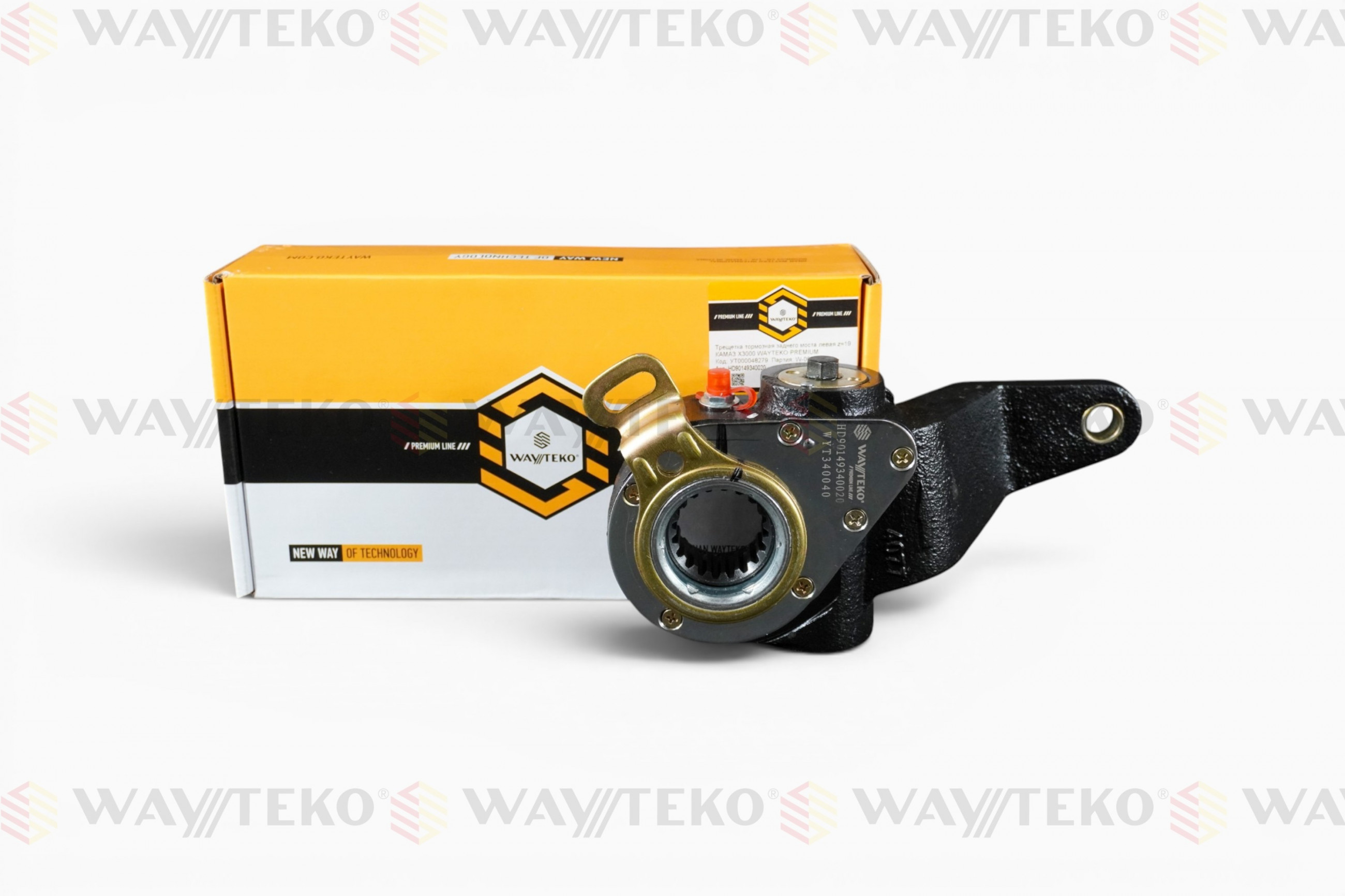 Трещетка тормозная заднего моста левая z=19 X3000 WAYTEKO PREMIUM