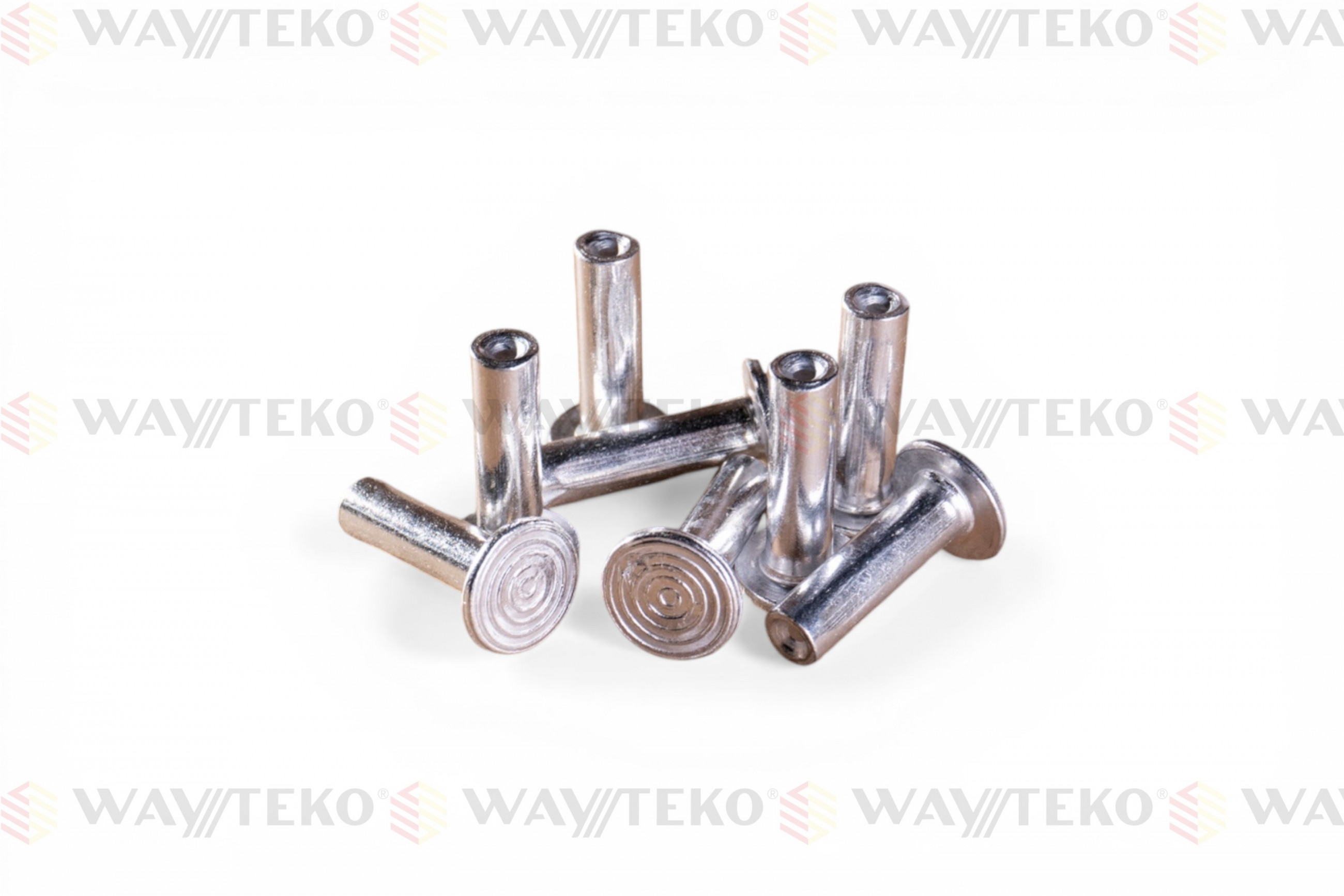 Заклепка D=6 L=22 алюминий WAYTEKO PREMIUM