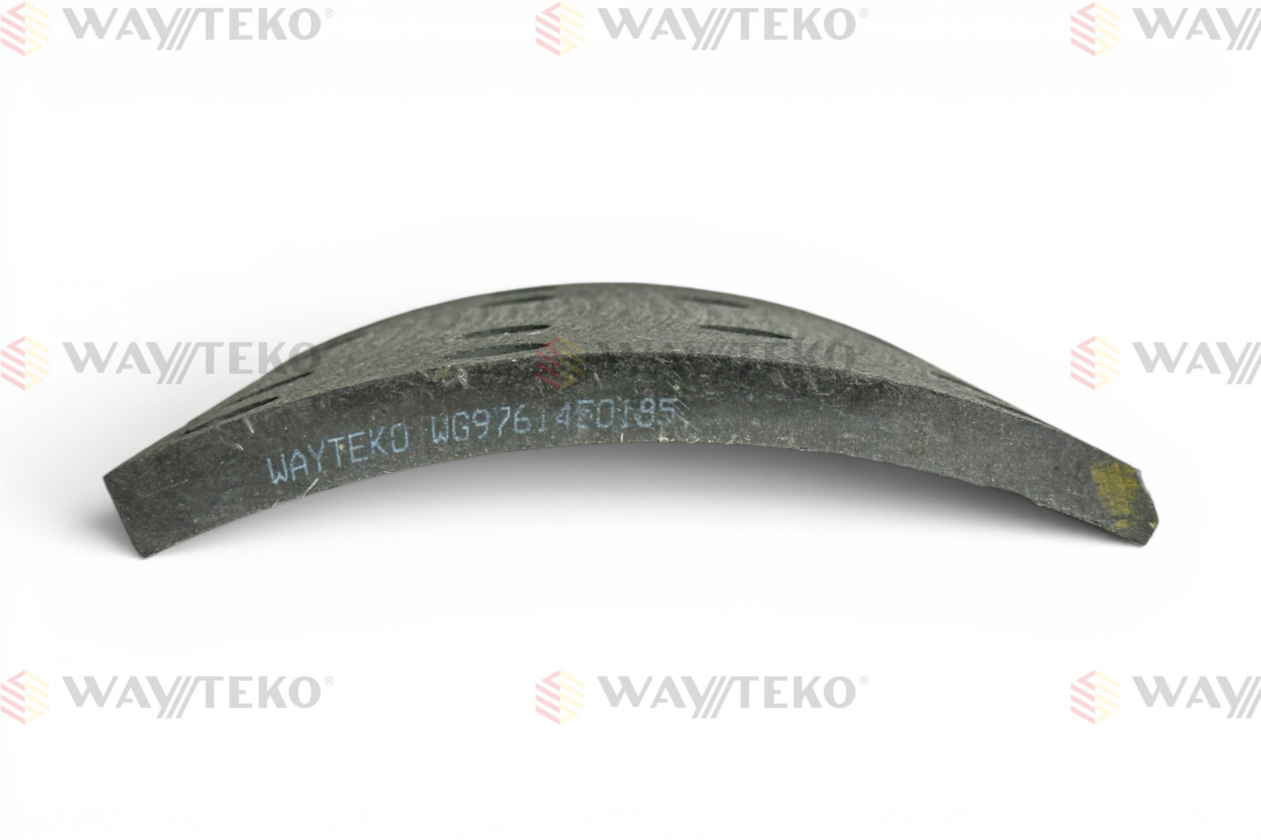 Накладка тормозная задняя Howo 12отв., мост MCP16 WAYTEKO PREMIUM