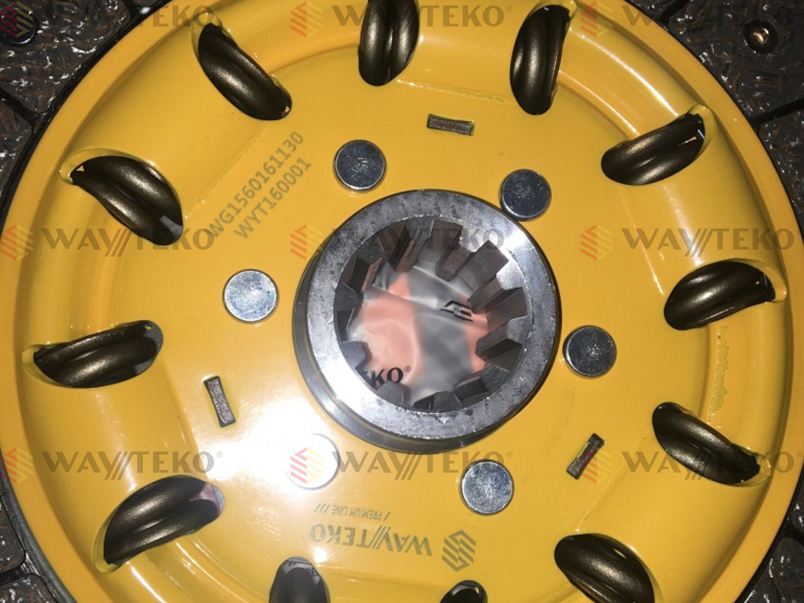 Диск сцепления D=420 втулка d=45, z=10 WAYTEKO PREMIUM