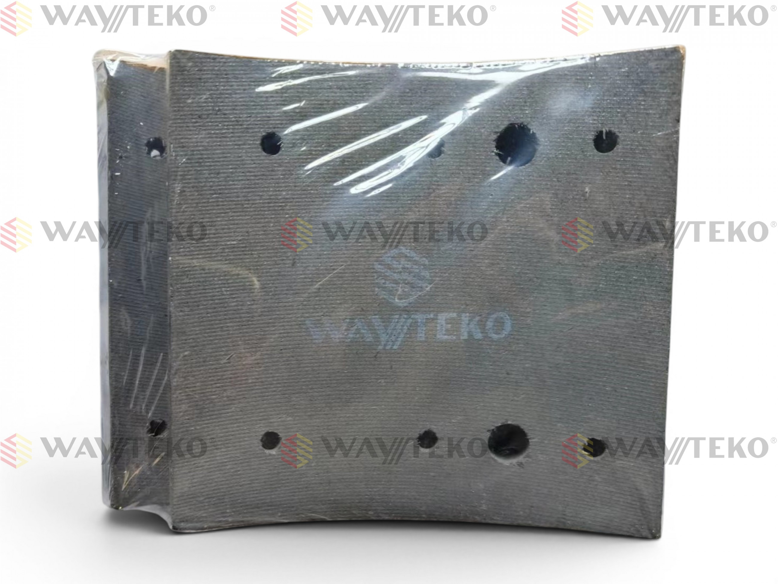 Накладка тормозная передняя (2 шт, 8+6 отв)(после 19 г) FAW J6 WAYTEKO PREMIUM
